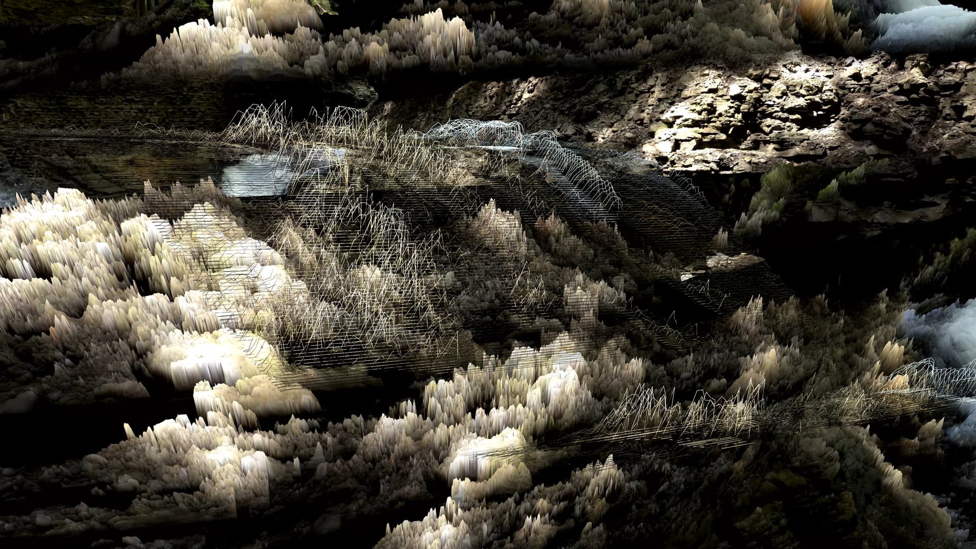 Still from Frequencies of Deep Time