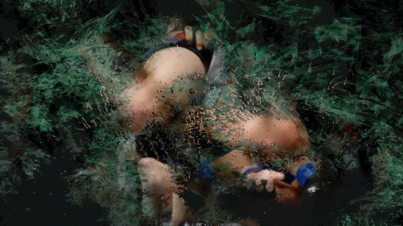 Still from Cage Match Refractions