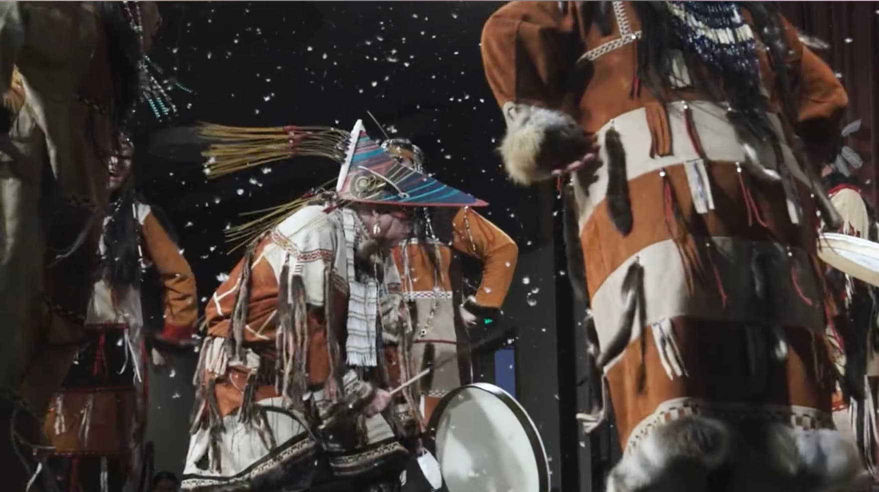 Still from Indigenous Resistance: Now and Then